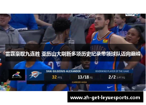 雷霆豪取九连胜 亚历山大刷新多项历史纪录带领球队迈向巅峰